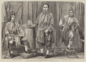 De Siamese ambassadeurs door Frederick John Skill